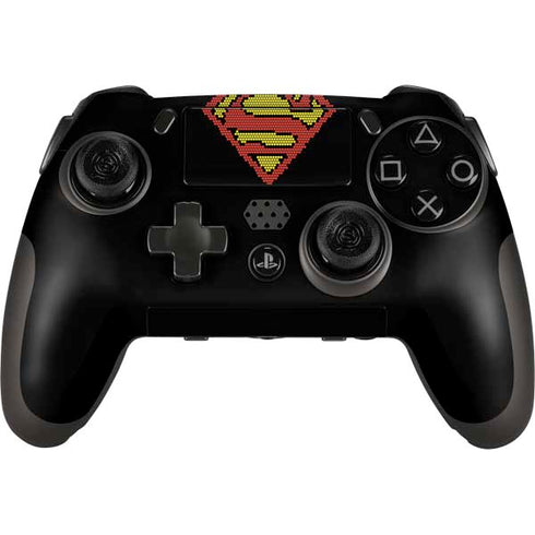 DC Comics Superman Logo Pixels PlayStation Scuf Vantage 2 Controller Skin